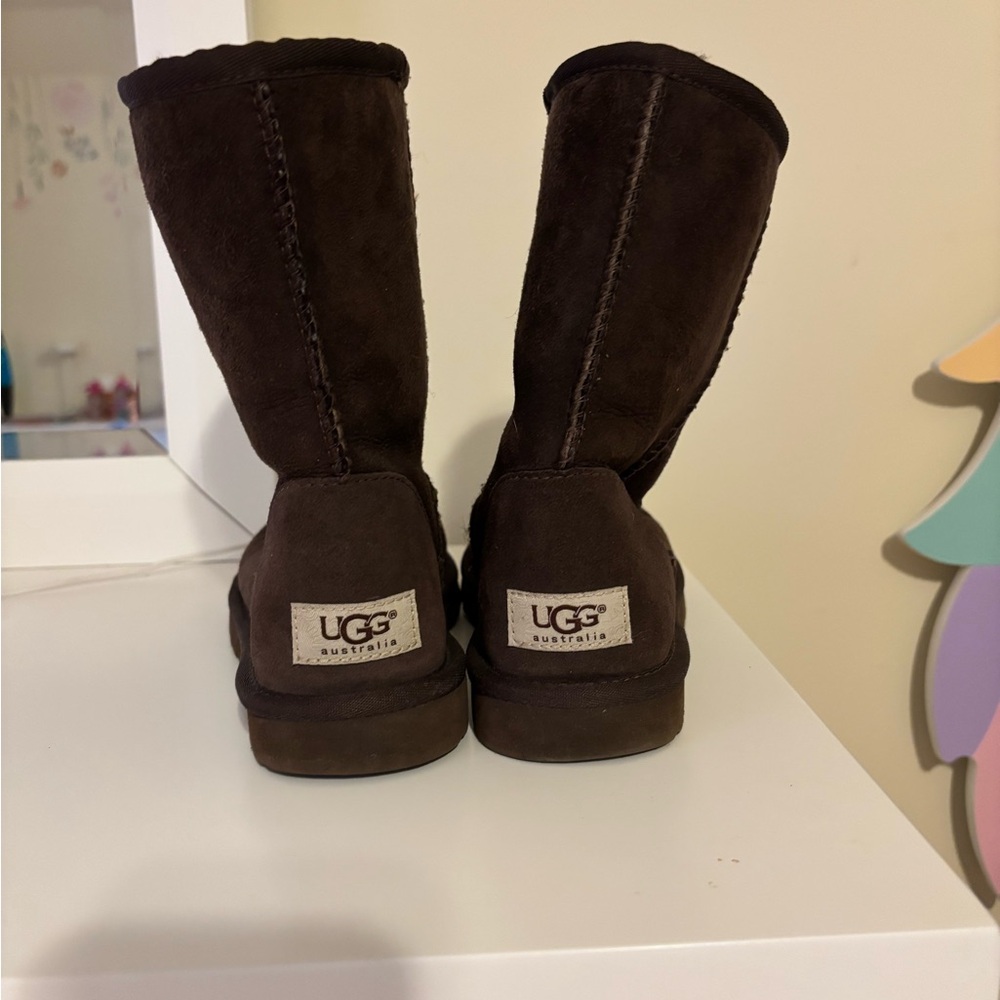 UGG Chocolate Suede Boots